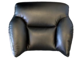 Lumbar support can be rotated and vertically adjusted
